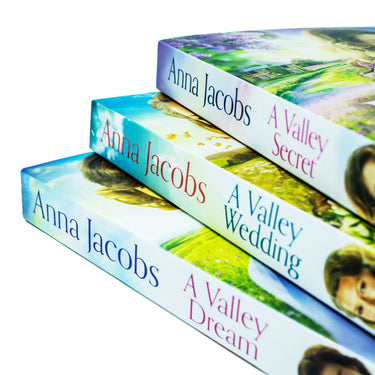 Anna Jacobs Backshaw Moss Series | 3-Book Collection Set – Heartwarming Romance & Fiction Trilogy (A Valley Dream, A Valley Secret, A Valley Wedding)