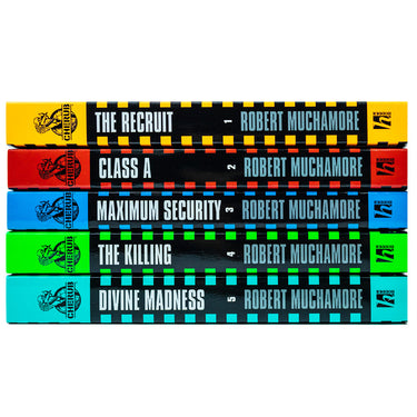 Cherub Series 1 Collection – Robert Muchamore 5 Books Set | The Recruit, Class A | Action-Packed Kids & Young Adult Spy Thrillers, Adventure Fiction