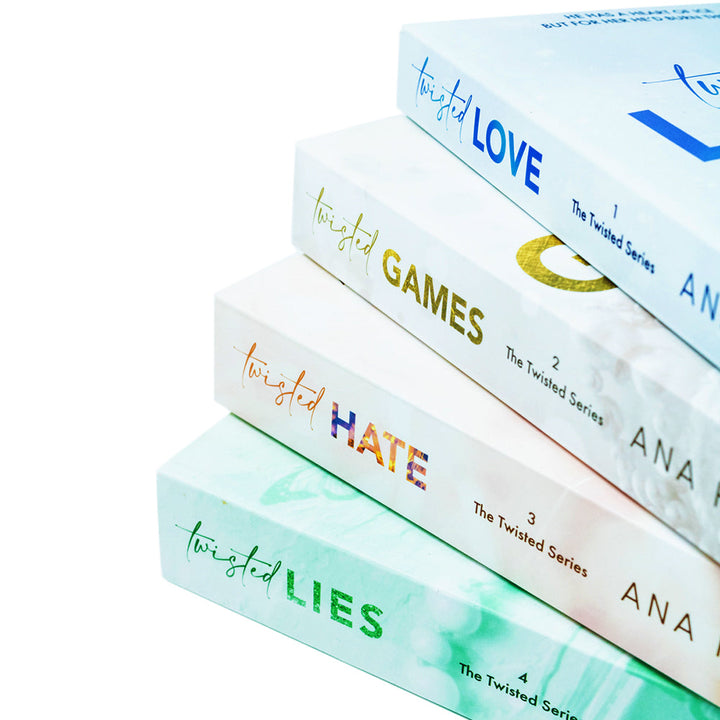 Twisted Series 4 Books Collection Box Set By Ana Huang (Twisted Love, Twisted Games, Twisted Hate & Twisted Lies)