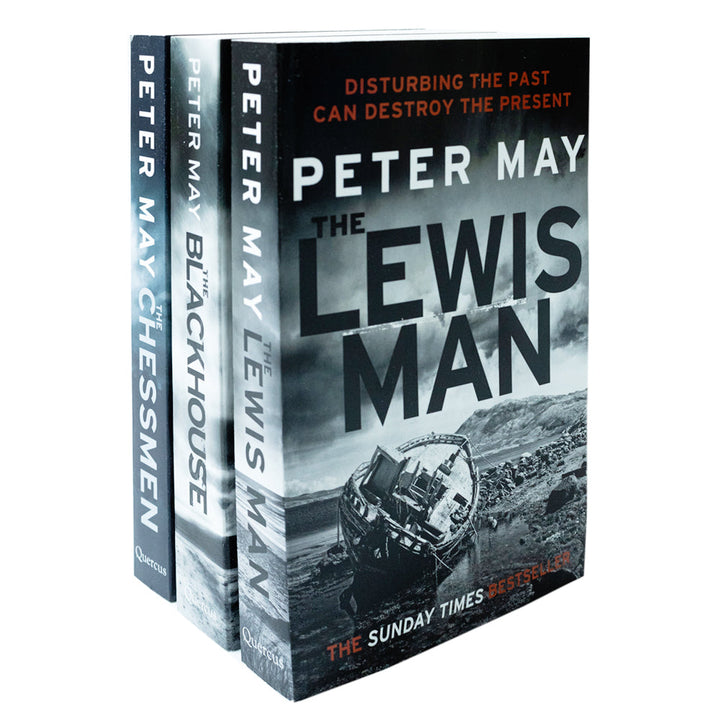 Lewis Trilogy Collection Peter May 3 Books Set (The Lewis Man, The Blackhouse, The Chessmen)