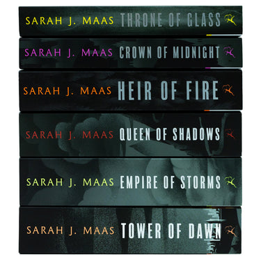 Throne Of Glass Series Sarah J Maas 6 Books Collection Set, Tower Of Dawn