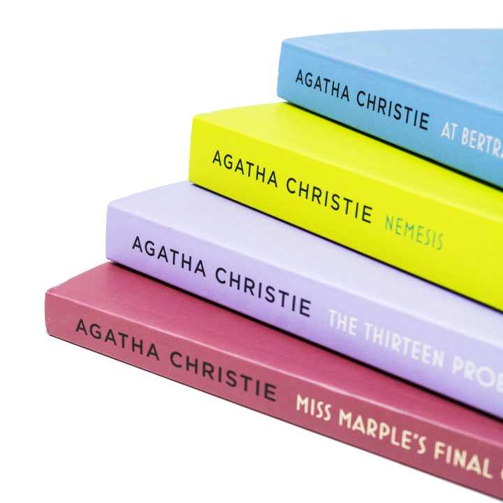 Miss Marple 11 to 14 Collection 4 book set ( Miss Marple’s Final Cases, The Thirteen Problems, Nemesis, At Bertram Hotel )