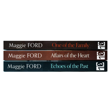 The Lett Family Sagas Collection 3 Books Set By Maggie Ford (One of the Family, Affairs of the Heart, Echoes of the Past)