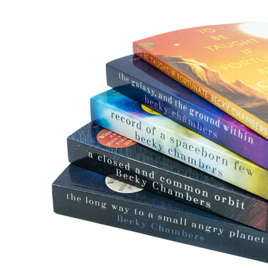Wayfarers Series 5 Books Collection Set by Becky Chambers | Science Fiction, Space Adventure, Galaxy, Orbit,  Sci-Fi Novels, Literature, Adventure