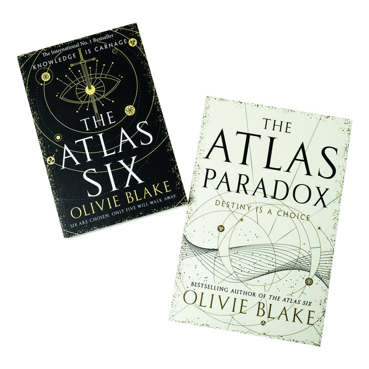 Atlas Series 2 Books Collection Set By Olivie Blake (The Atlas Six, The Atlas Paradox)