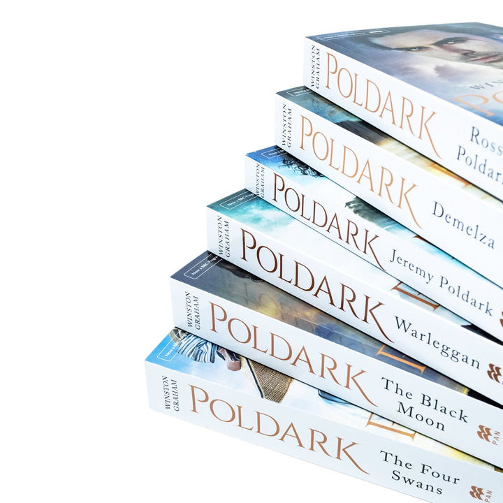 Winston Graham Poldark Series 6 Books Collection Set Books 1 to 6