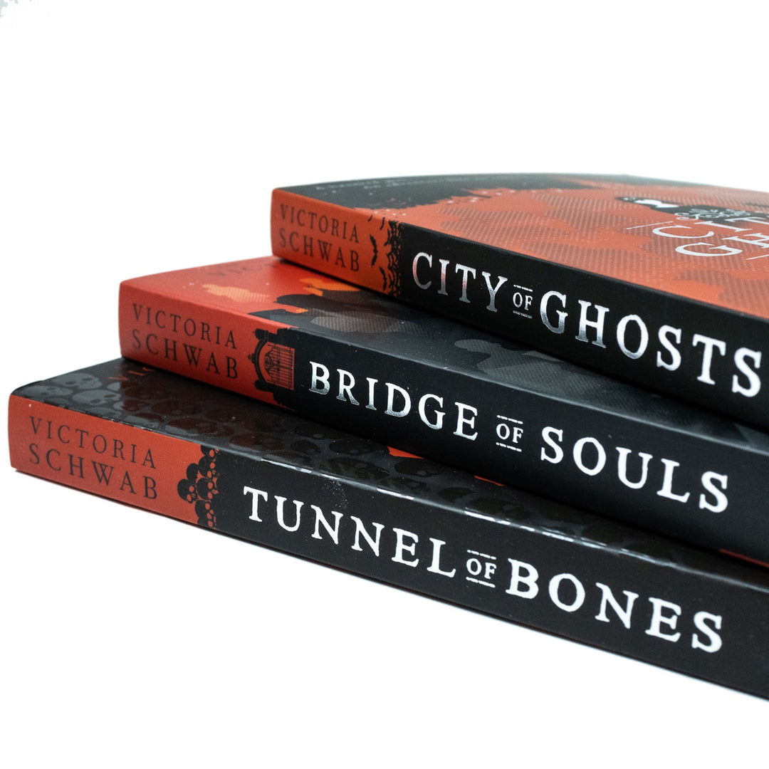 City of Ghosts Series Collection 3 Books Set By Victoria Schwab (City of Ghosts, Tunnel of Bones, Bridge of Souls)