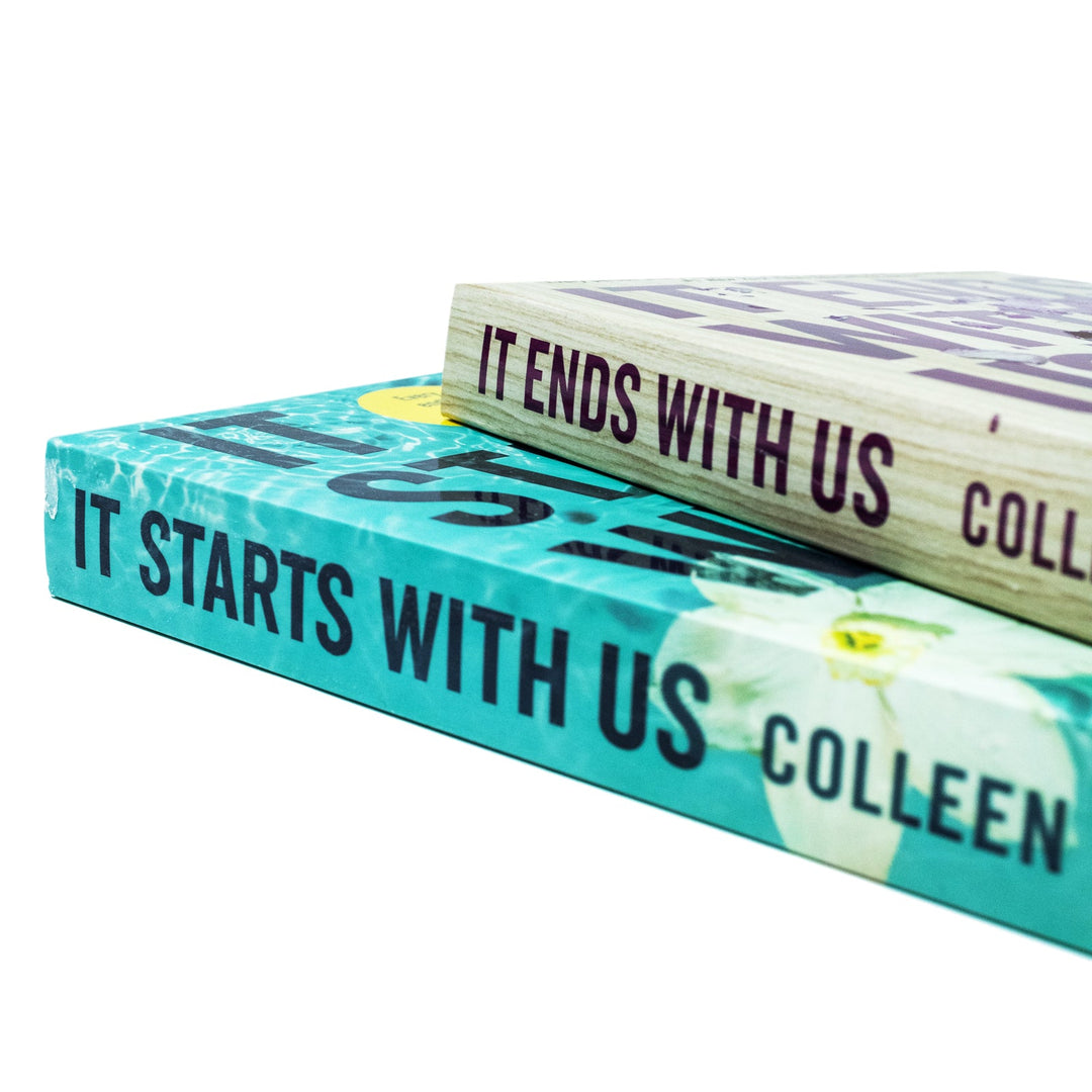 It Starts with Us & It Ends With Us Colleen Hoover Collection 2 Books Set Paperback Emotional, Love, family, drama, Contemporary Romance stories