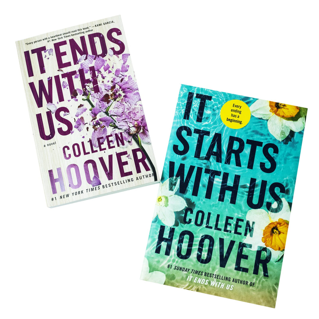 Colleen Hoover Collection 2 Books Set (It Starts with Us & It Ends With Us)