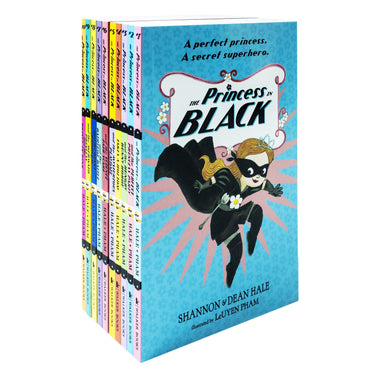 The Princess in Black 10 Book Set Of Ten Tales Of Mystery And Mayhem Series Box Set by Shannon Hale & Dean Hale