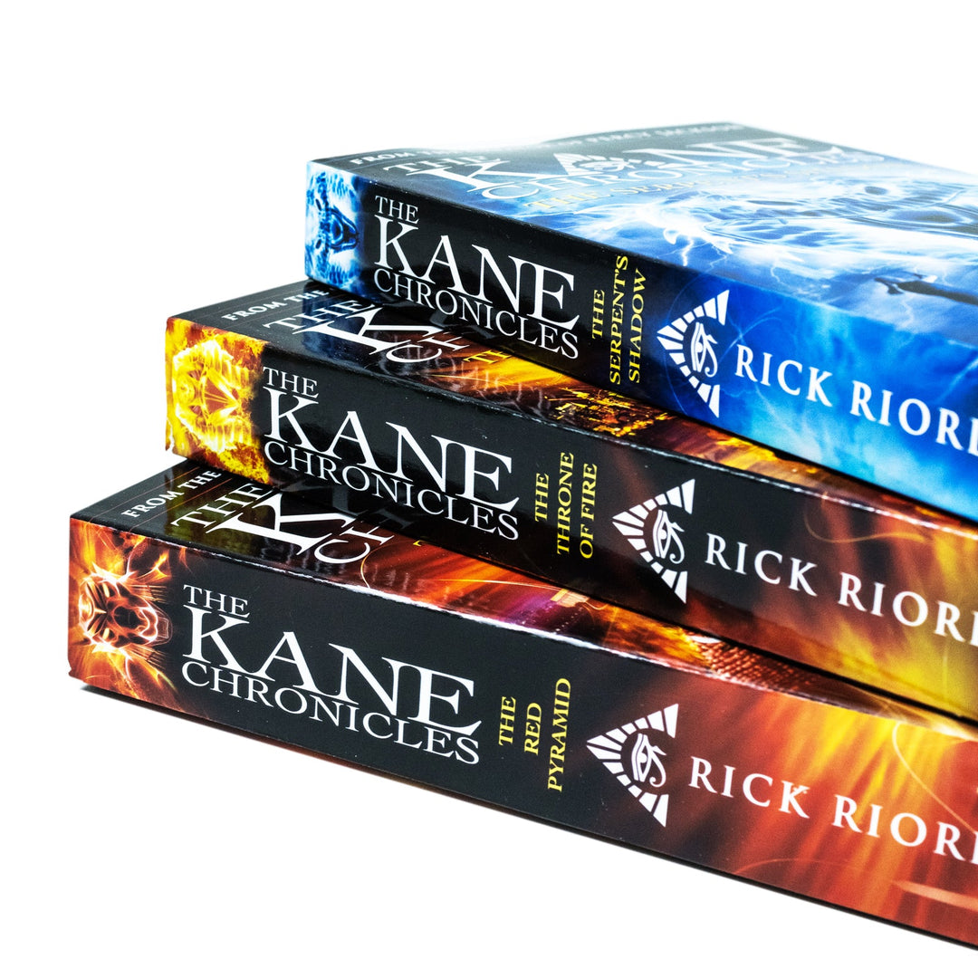 The Kane Chronicles Collection Rick Riordan 3 Books Set Red Pyramid,Throne Fire