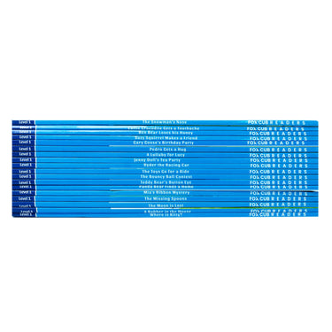 Fox Cub My First Graded Readers 18 Book Set Collection: Level 1 - Starting to Read
