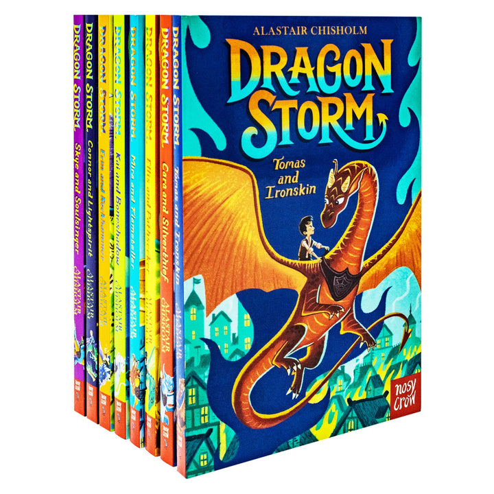 Dragon Storm Series Collection 8 Books Set By Alastair Chisholm