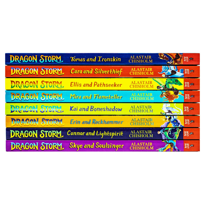 Dragon Storm Series Collection 8 Books Set By Alastair Chisholm