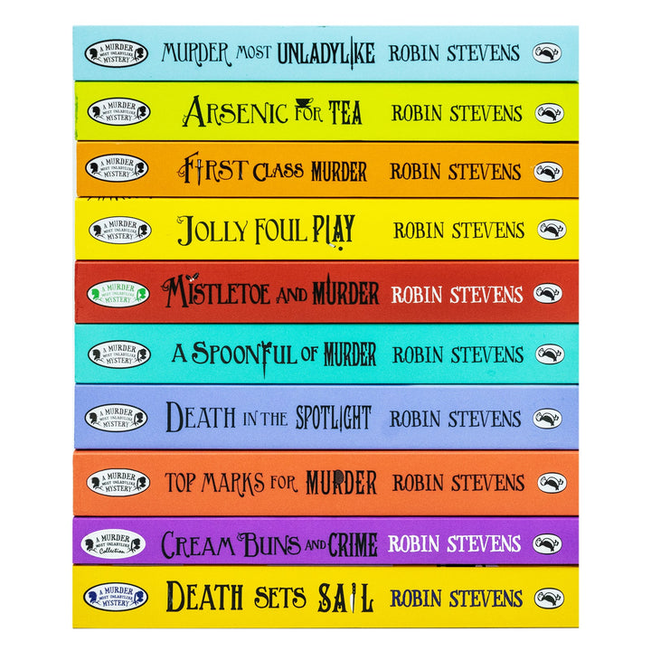 A Murder Most Unladylike Mystery Series 10 Books Collection Set by Robin Stevens