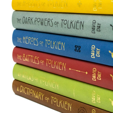 The World of Tolkien Complete 6 Books Box Set, Flexibound, by David Day