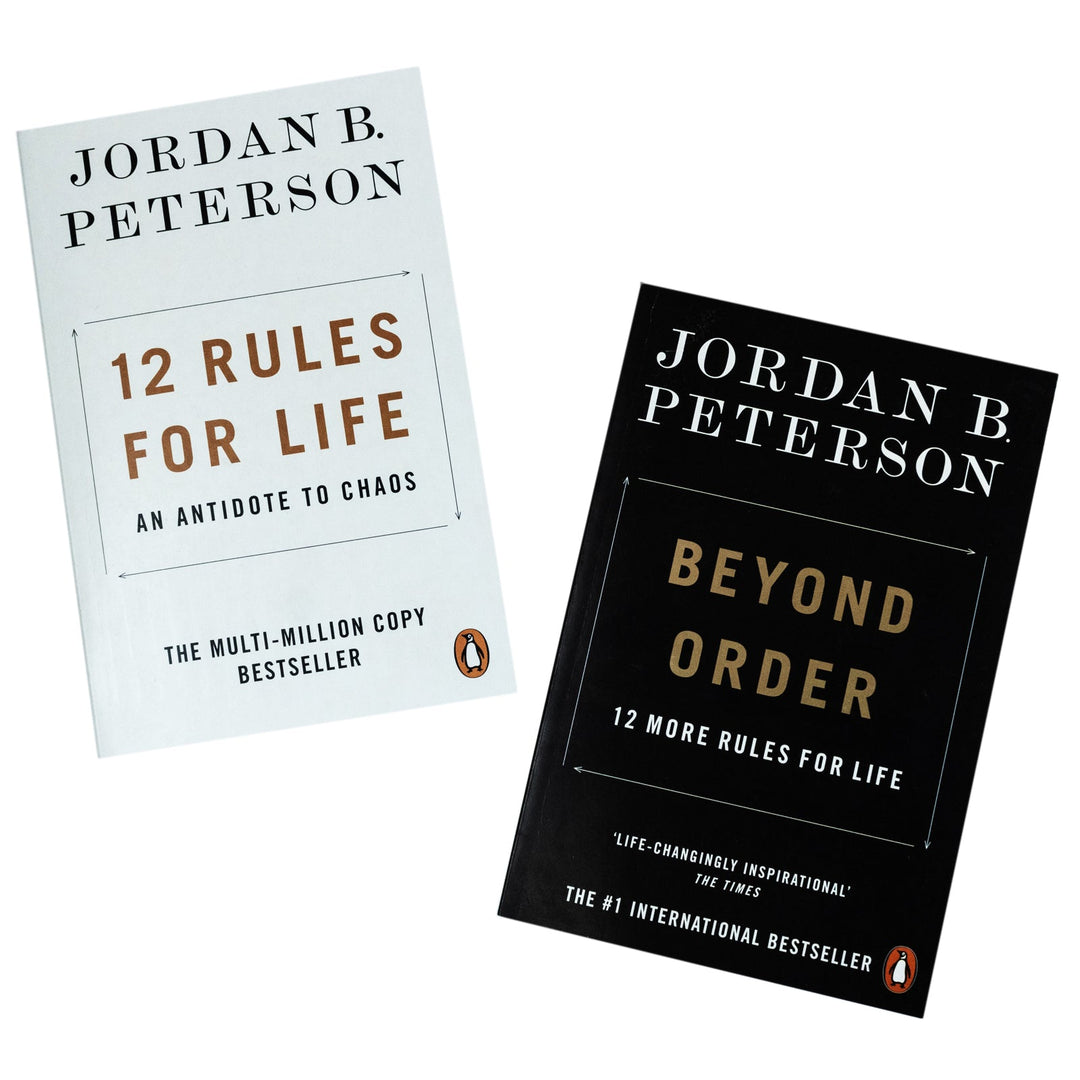 Beyond Order & 12 Rules For Life-2 Book Set Collection by Jordan B. Peterson