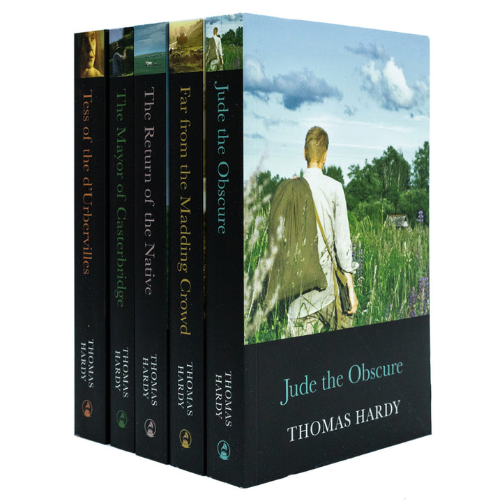 The Novels of Thomas Hardy 5 Books Set: Jude the Obscure, Tess of the d'Urbervilles, The Return of the Native, The Mayor of Casterbridge, Far from the Madding Crowd