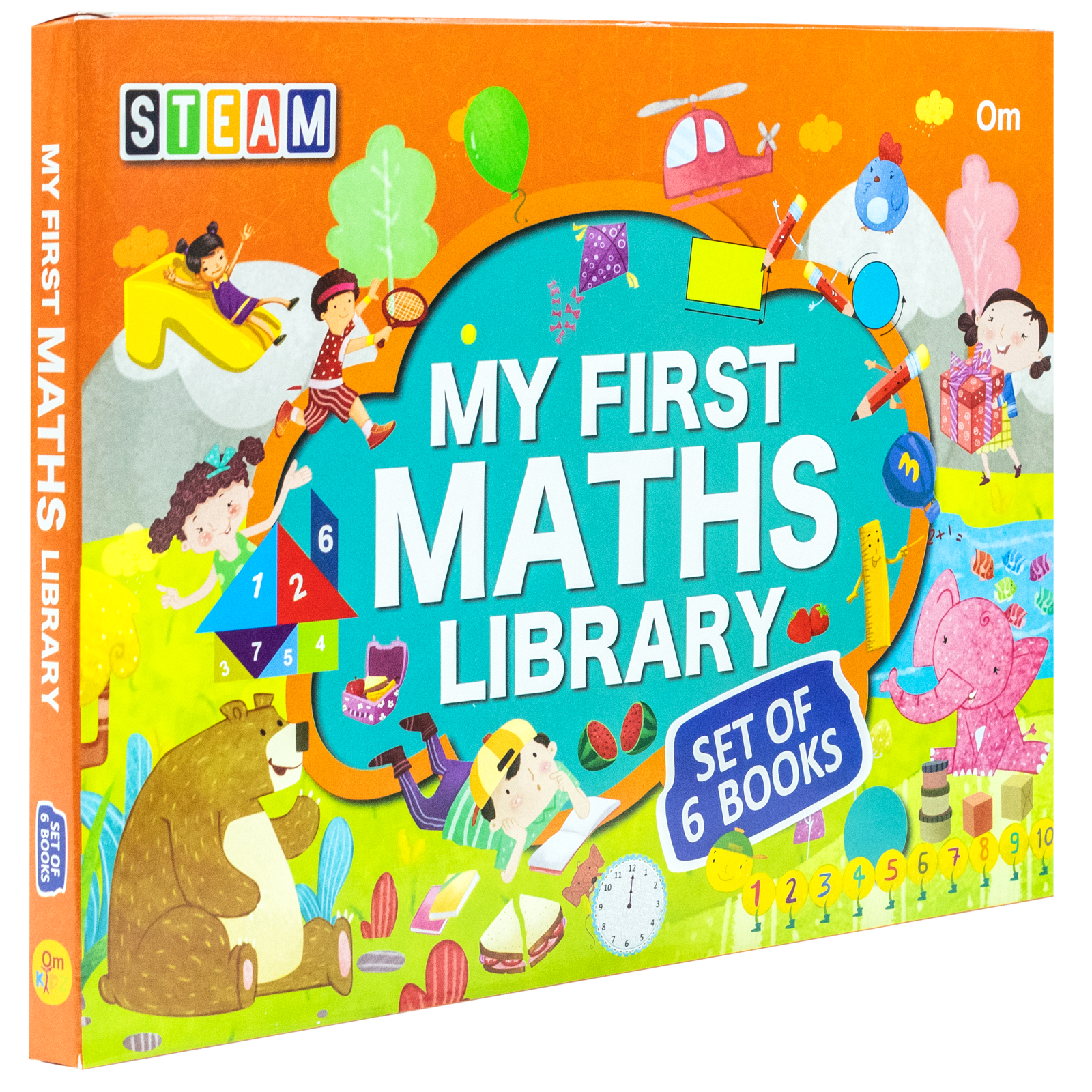 Collection Maths My First MATHS Library Set of 6 Books Collection Set By Shweta Sinha L ...