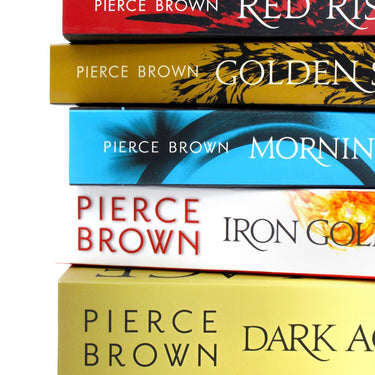 Red Rising Series 5-Book Collection by Pierce Brown | Dystopian Sci-Fi, Epic Adventure, Action-Packed Saga, Bestselling Fiction for YA & Adult Readers