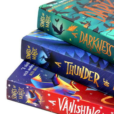Songs of Magic 3 Book Collection Set by S. A. Patrick – Dragons, Griffins, Monsters, Magical Fantasy Adventure Series for Kids, Young Readers, Fiction