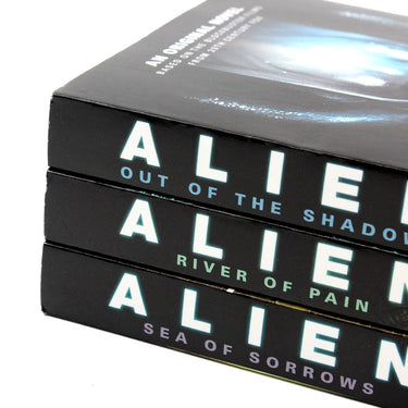 Alien Trilogy Collection 3 Books Set by Tim Lebbon Sea of Sorrows Out of the Shadows River