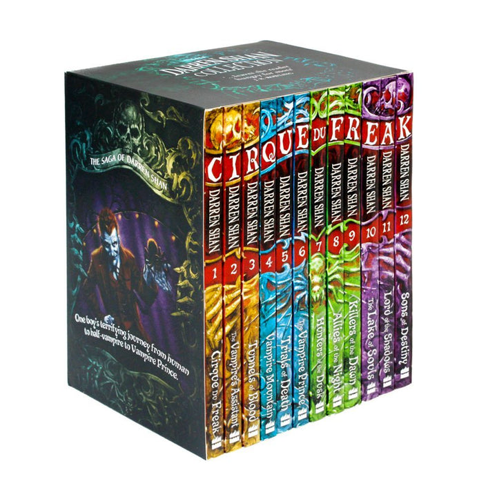 Cirque Du Freak The Saga of Darren Shan Collection 12 Books Set