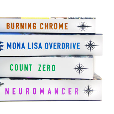 William Gibson Neuromancer Trilogy 4 Books Collection Set | Cyberpunk, Science Fiction, Dystopian Classics, Technology, Adventure, Gollancz