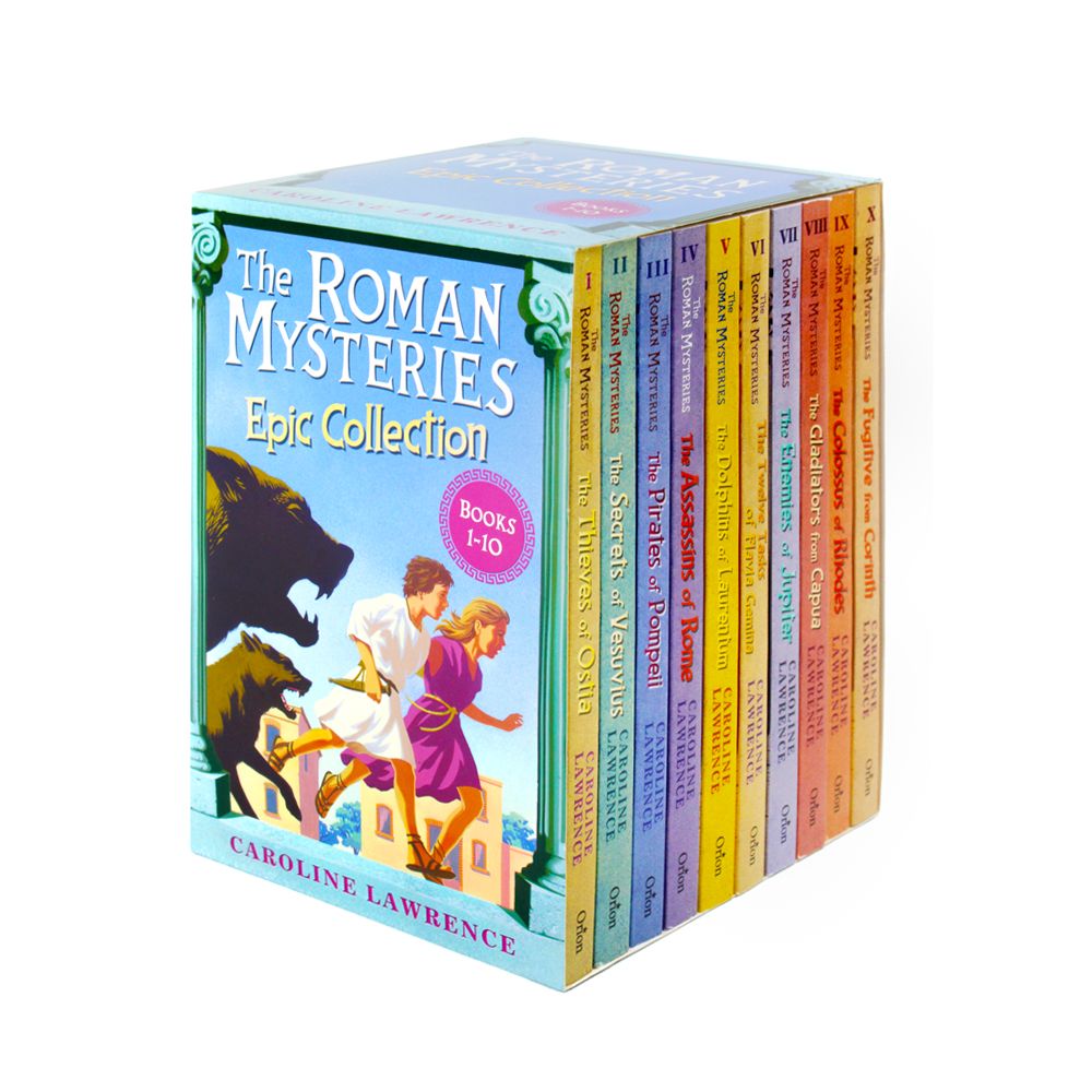 The Roman Mysteries Epic 10 Books Collection Box Set by Caroline Lawrence