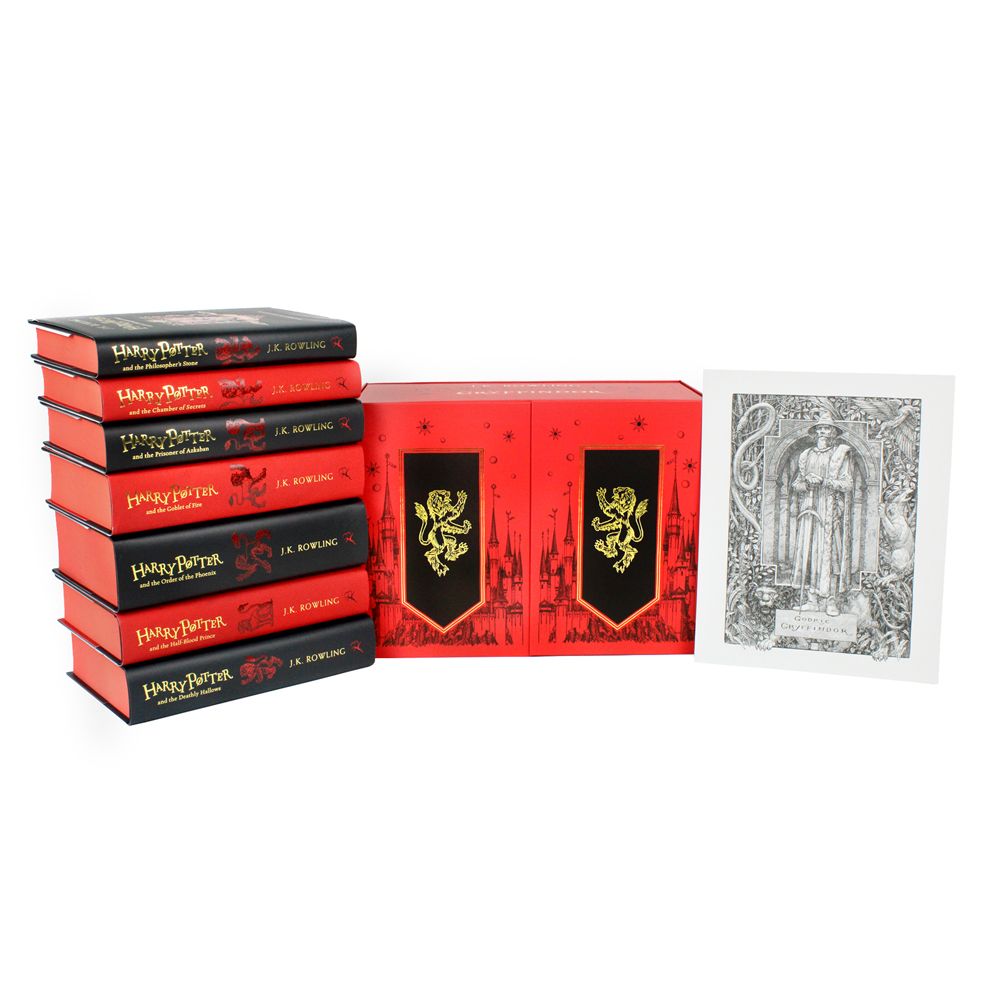 Photo of Harry Potter Slytherin House Collectors Edition by J.K. Rowling on a White Background