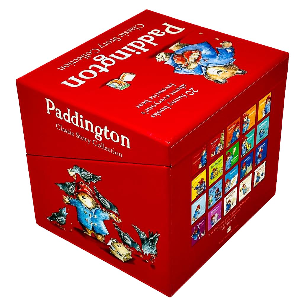 Paddington Classic Story Collection 20 Books Box Set by Michael Bond(Paddington, At the Zoo, at St Paul's, the Marmalade Maze, at the Palace & Many More)