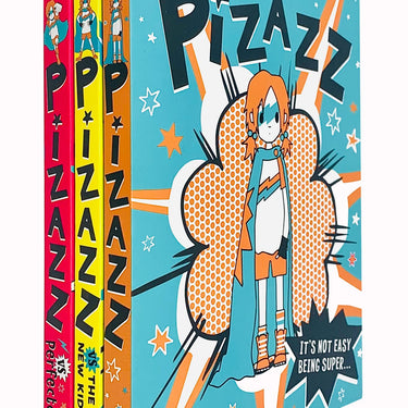 Pizazz Series The Super Awesome New Superhero 3 Books Collection Set By Sophy Henn(Pizazz, Pizazz vs The New Kid & Pizazz vs Perfecto