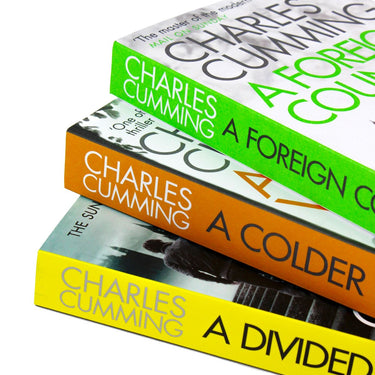 Thomas Kell Spy Thriller Series 3 Books Collection Set By Charles Cumming (A Foreign Country, A Colder War & A Divided Spy)