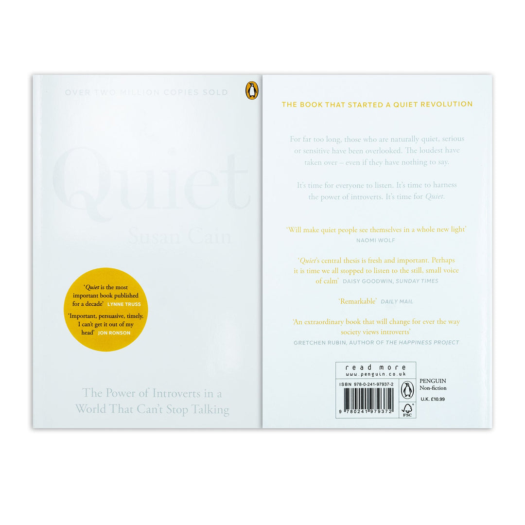 Quiet: The Power of Introverts in a World That Can't Stop Talking by Susan Cain – A Book on Introversion, Personality, Communication & Self-Help