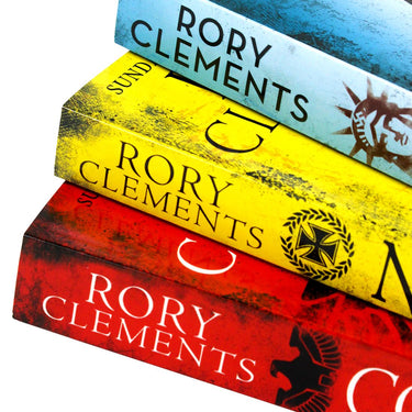 Tom Wilde Series 3-Book Collection by Rory Clements | Thriller Fiction Set – Nemesis, Nucleus, Corpus | Mystery, Suspense & Historical Adventure