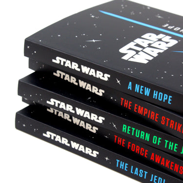 Star Wars 5 Books Set Collection Ryder Windham, A New Hope, The Last Jedi