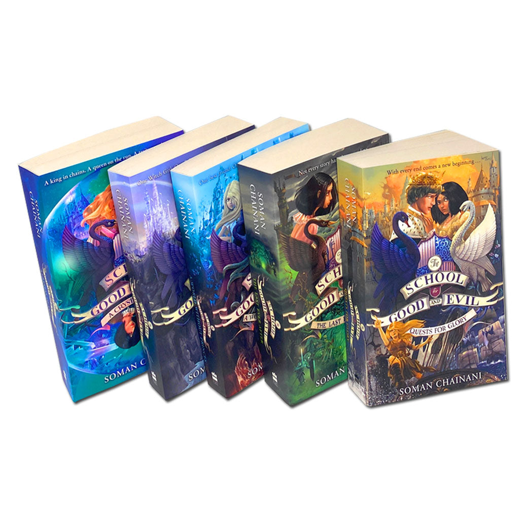 The School for Good and Evil Series 5 Books Collection Set By Soman Chainani