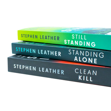 Stephen Leather – 3 Book Thriller Collection Set (Clean Kill, Still Standing, Standing Alone) | Action, Suspense, Mystery Fiction Novels