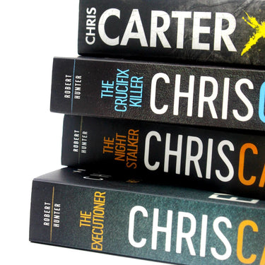 Robert Hunter Series Vol. 1-5 by Chris Carter 5 Books Collection Set (The Crucifix Killer, The Executioner, The Night Stalker, The Death Sculptor & One by One)