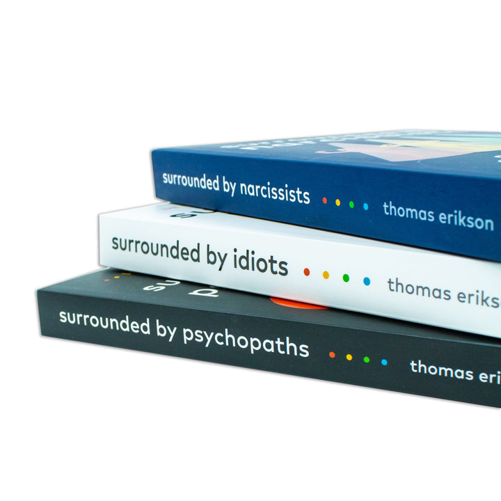 Thomas Erikson 3 books set ( Surrounded by Psychopaths, Surrounded by Idiots, Surrounded by Narcissists)