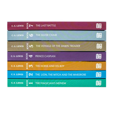 The Chronicles of Narnia Collection by C.S. Lewis – 7-Book Box Set Pack Vol 1 to 7 – A Classic Fantasy Adventure Series for Young Readers & Families!