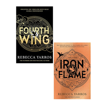 The Empyrean Series 2 Books Collection Set by Rebecca Yarros - Iron Flame (Hardback), Fourth Wing