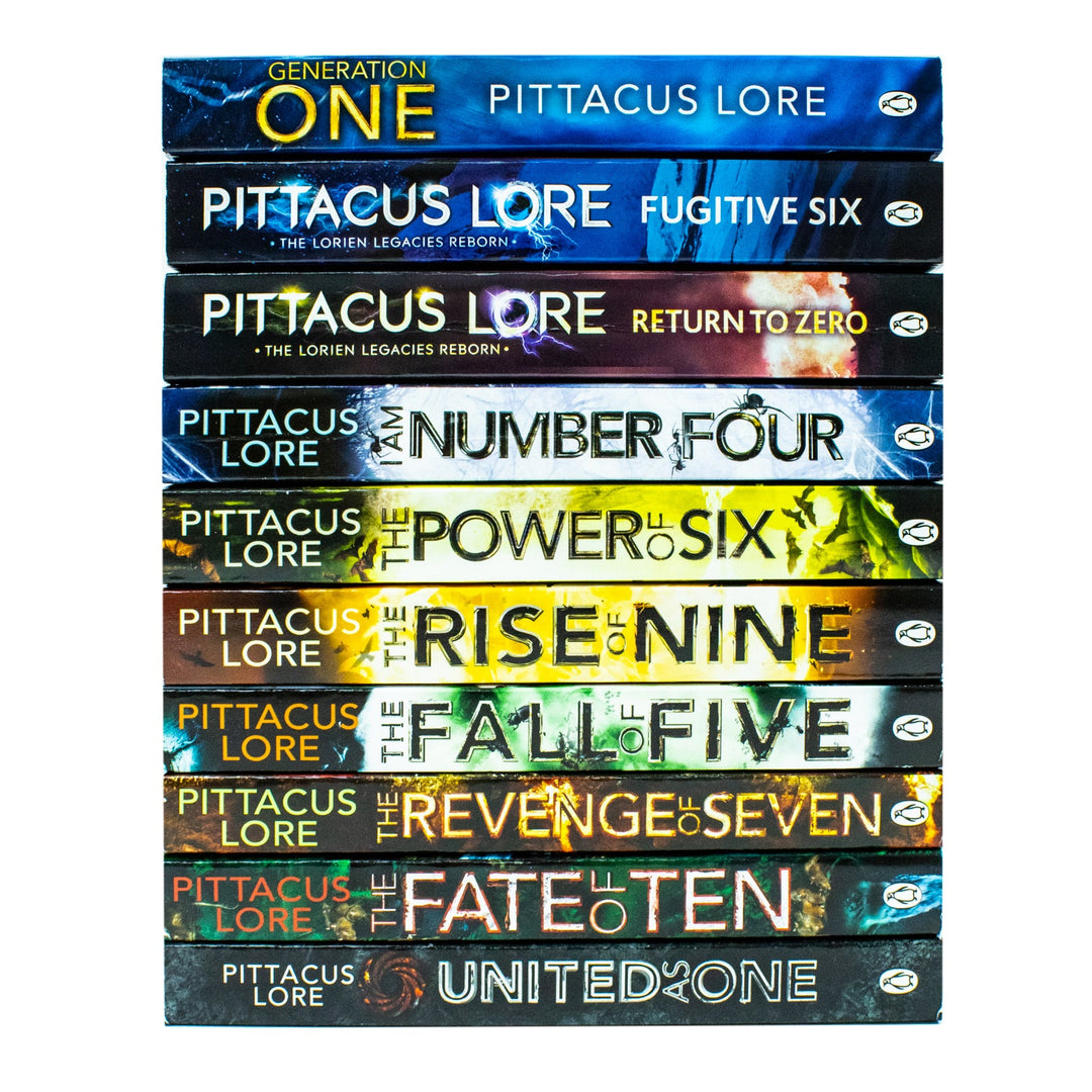 The Lorien Legacies Series By Pittacus Lore 10 Books Collection Set