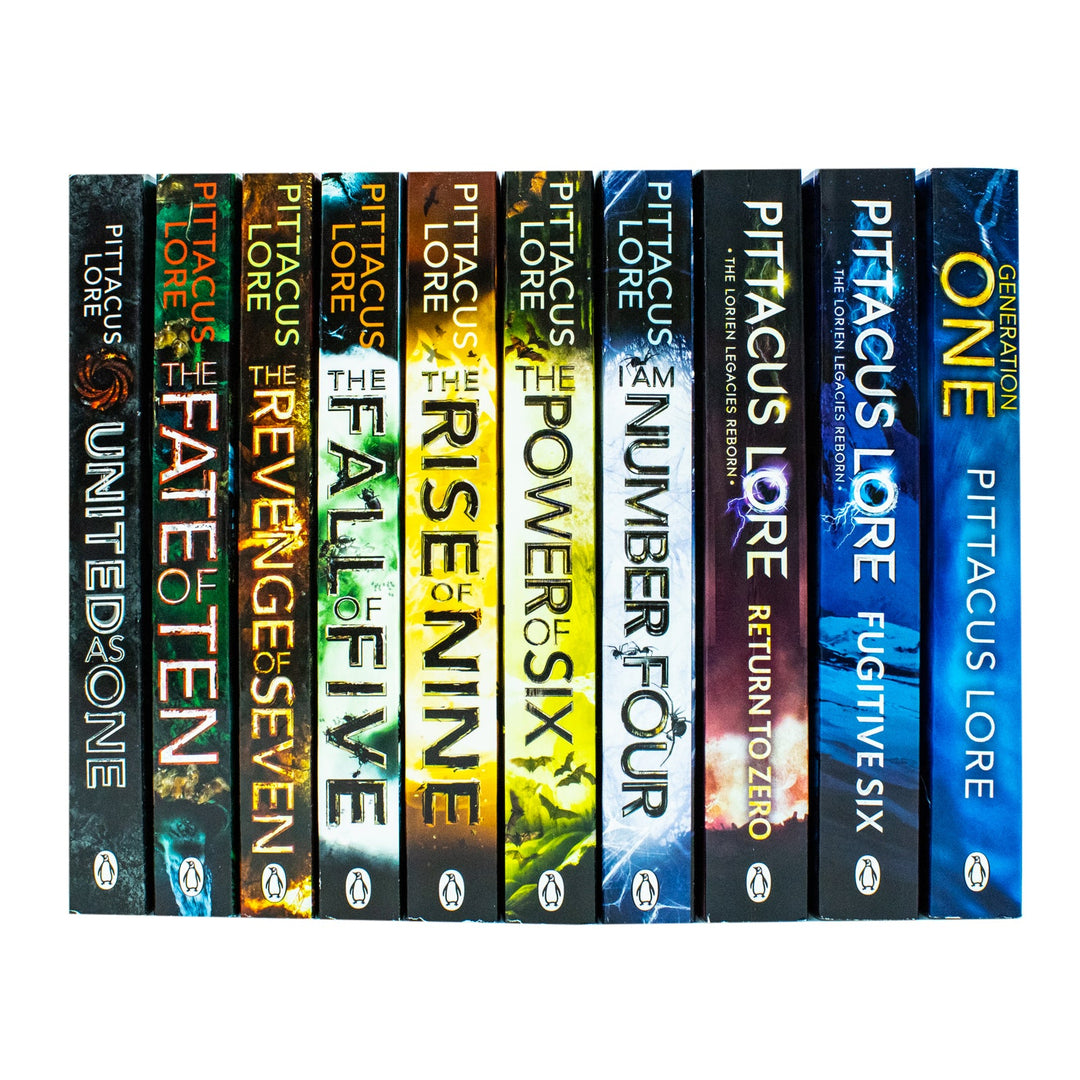 The Lorien Legacies Series By Pittacus Lore 10 Books Collection Set