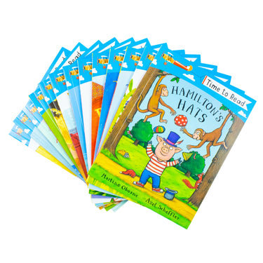 Julia Donaldson Time To Read 13 Books Illustrated Collection, Perfect for 4+ Year Olds - Engaging Early Readers