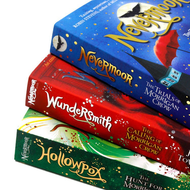 Morrigan Crow Nevermoor Series 3-Book Collection by Jessica Townsend –Includes Hollowpox, Nevermoor & Wundersmith | Magical Fantasy Adventure for Kids