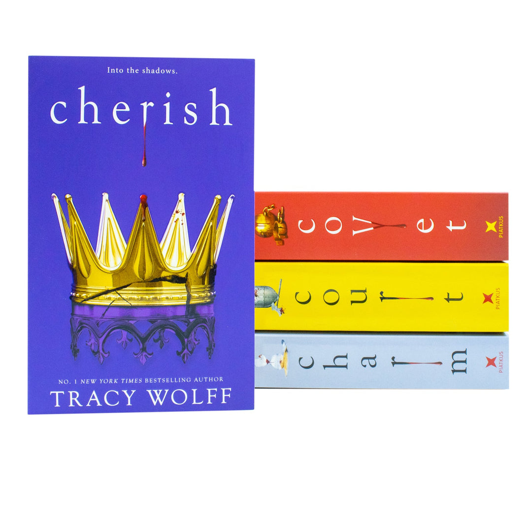 Crave Series 4 Books Collection Set By Tracy Wolff (Charm, Covet, Cherish & Court)