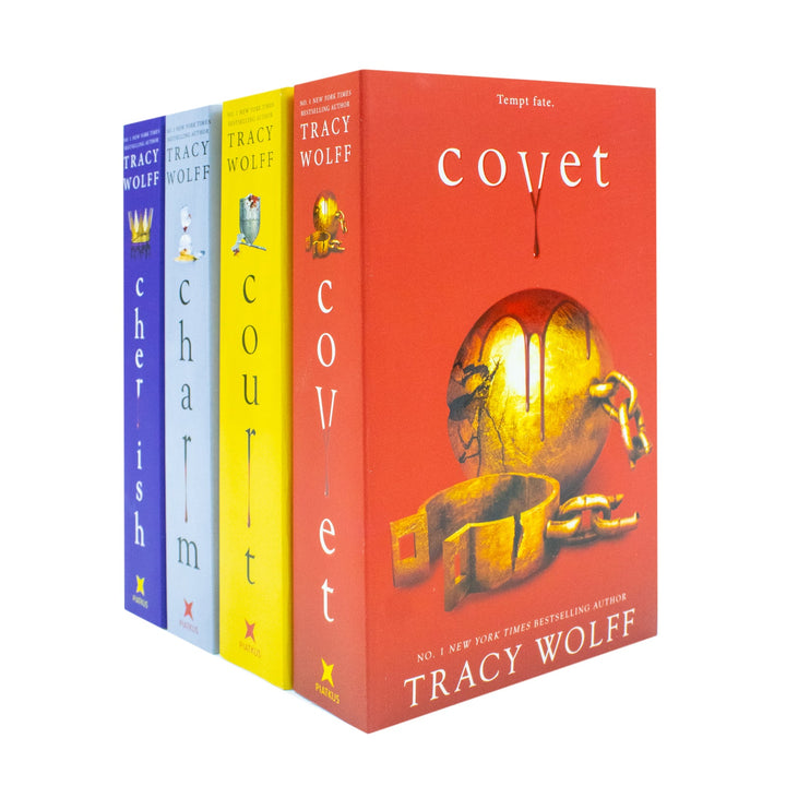 Crave Series 4 Books Collection Set By Tracy Wolff (Charm, Covet, Cherish & Court)