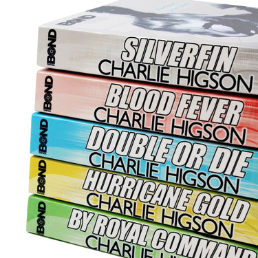 Young Bond Series 5 Book Set Collection By Charlie Higson
