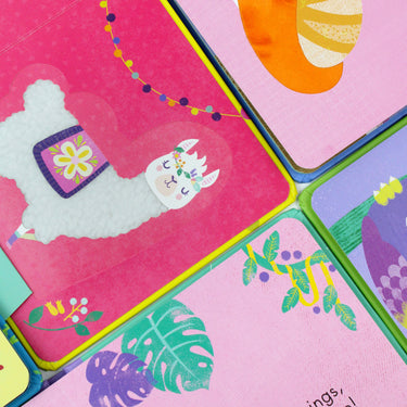 Wheres My Touchy Feely 5 Book Set Collection Library (Dinosaurs, Llama, Unicorn, Puppy & Peacock)